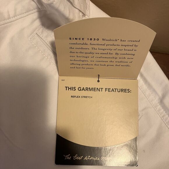 Woolrich Women’s Vintage Montevallo Bermuda Shorts White Size 14 New with Tags - Picture 11 of 12